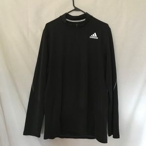 Adidas Mens Pullover-Adidas Climalite Pullover w/Half Zip-Sz XL